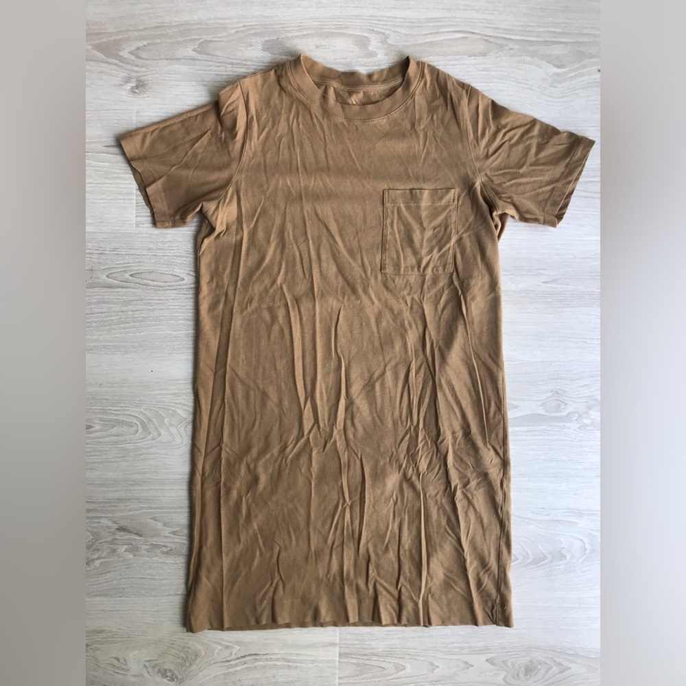 Everlane 100% cotton tshirt dress, petite length, size Medium